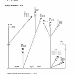 John Deere X750, X754, X758 Lawn Tractors  Repair Technical Manual (SN 040001 - ) - Image 3