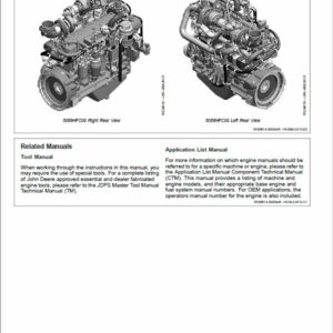 John Deere 6068 Diesel Engine Level 33 ECU Service Repair Manual (CTM120019) - Image 3