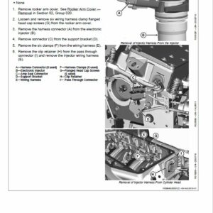 John Deere 6135 Diesel Engine Level 32 ECU Service Repair Manual (CTM119919) - Image 3