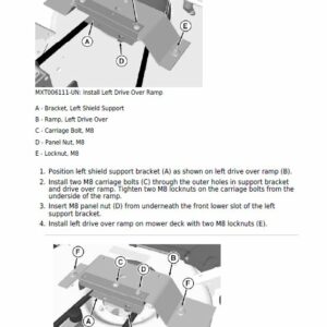 John Deere X750, X754, X758 Lawn Tractors  Repair Technical Manual (SN 040001 - ) - Image 4