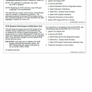 John Deere 6135 Diesel Engine Level 32 ECU Service Repair Manual (CTM119919) - Image 4