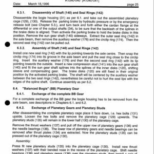 Timberjack 1010B Forwarder Repair Technical Manual - Image 5