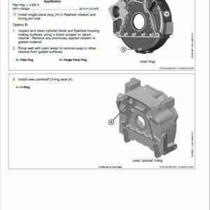 John Deere 4045 4-Valve Diesel Engine Level 34 ECU Service Repair Manual (CTM120119) - Image 6