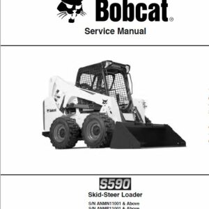 Bobcat S590 Skid-Steer Loader Service Repair Manual