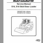 Bobcat Earthforce S16, S18 Skid-Steer Loader Service Repair Manual - Image 2