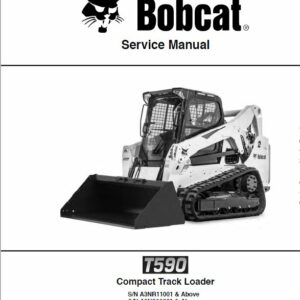 Bobcat T590 Compact Track Loader Service Repair Manual