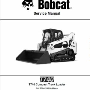 Bobcat T740 Compact Track Loader Service Repair Manual