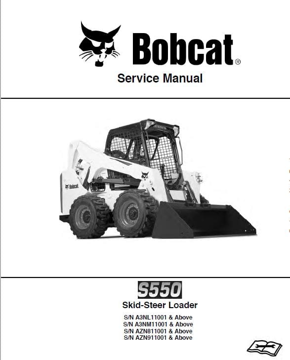 Bobcat S550 Skid-Steer Loader Service Repair Manual