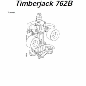 Timberjack 762B Harvester Head Service Repair Manual