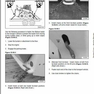 Bobcat S64 Skid-Steer Loader Service Repair Manual - Image 3