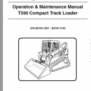 Bobcat T590 Compact Track Loader Service Repair Manual - Image 2