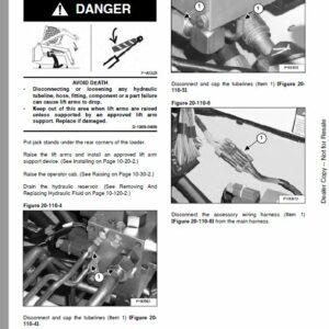 Bobcat T740 Compact Track Loader Service Repair Manual - Image 3