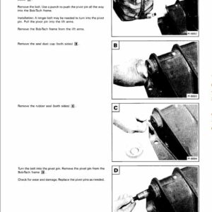 Bobcat 645 Skid-Steer Loader Service Repair Manual - Image 3