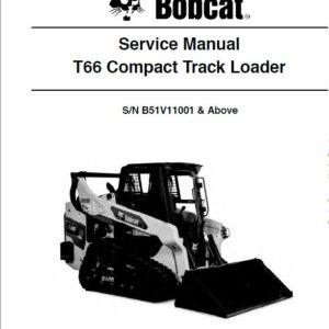 Bobcat T66 Compact Track Loader Service Repair Manual - Image 3