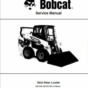 Bobcat S66 Skid-Steer Loader Service Repair Manual - Image 3