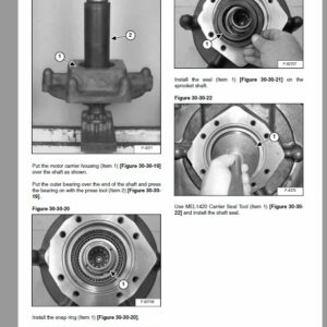 Bobcat Earthforce S16, S18 Skid-Steer Loader Service Repair Manual - Image 4