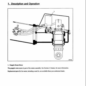 Timberjack 122, 130 Grapple Service Repair Manual - Image 3