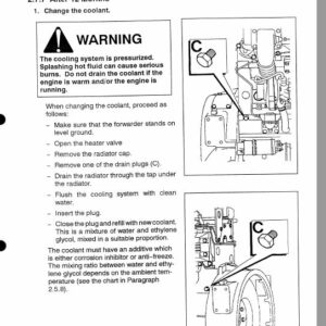 Timberjack 1010 Forwarder Service Repair Manual (10101657 and Up) - Image 3