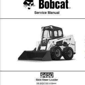 Bobcat S450 Skid-Steer Loader Service Repair Manual - Image 3