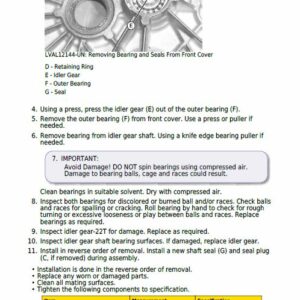 John Deere 3033R, 3039R, 3046R Compact Utility Tractors Repair Manual (L000001 and up) - Image 3