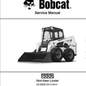 Bobcat S550 Skid-Steer Loader Service Repair Manual - Image 3