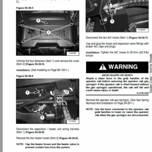 Bobcat S550 Skid-Steer Loader Service Repair Manual - Image 4