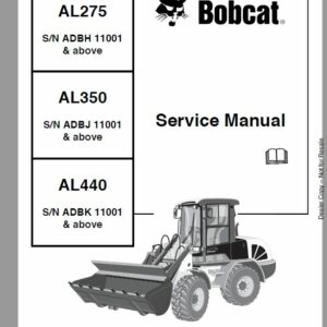 Bobcat AL275, AL350, AL440 Loader Service Repair Manual - Image 4