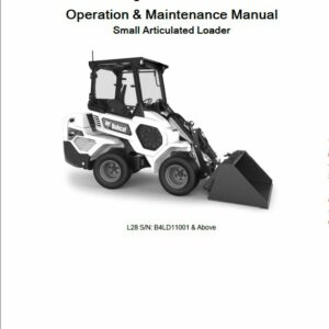 Bobcat L28 Small Articulated Loader Service Repair Manual - Image 4