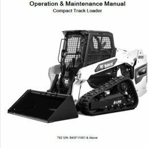 Bobcat T62 Compact Track Loader Service Repair Manual - Image 4