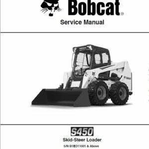 Bobcat S450 Skid-Steer Loader Service Repair Manual - Image 4