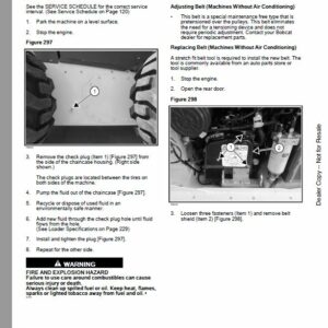 Bobcat S62 Skid-Steer Loader Service Repair Manual - Image 5