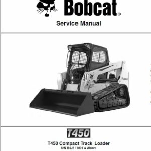 Bobcat T450 Compact Track Loader Service Repair Manual - Image 5