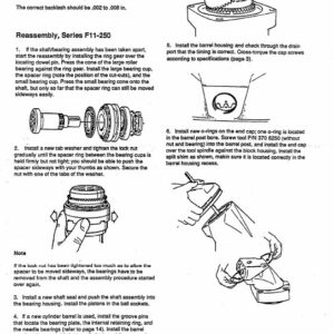 Timberjack 762B Harvester Head Service Repair Manual (762B350 and Up) - Image 5