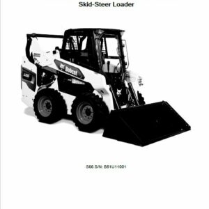 Bobcat S66 Skid-Steer Loader Service Repair Manual - Image 5