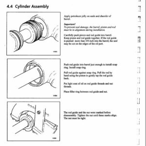 Timberjack 122, 130 Grapple Service Repair Manual - Image 5