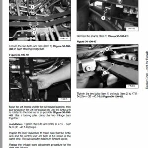 Bobcat S450 Skid-Steer Loader Service Repair Manual - Image 5