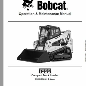 Bobcat T590 Compact Track Loader Service Repair Manual - Image 6