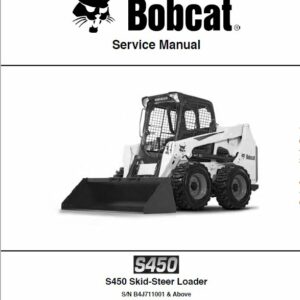 Bobcat S450 Skid-Steer Loader Service Repair Manual - Image 6