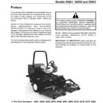 Toro Groundsmaster 3500-D (Model 30821, 30839, 30843) Service Repair Manual - Image 2