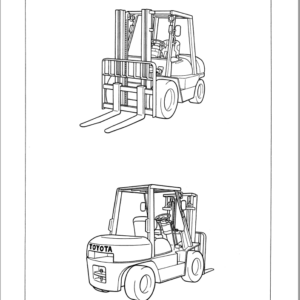 Toyota 6FGU33, 6FGU35, 6FGU40, 6FGU45, 6FGAU50 Forklift Repair Manual - Image 3