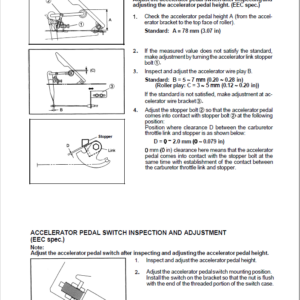 Toyota 7FGCU15, 7FGCU18, 7FGCSU20 Forklift Service Repair Manual - Image 3