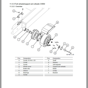 Toyota RRE 140 - RRE 250 (H,HC,HCC,HE,HECC) Reach Truck Series Repair Manual - Image 3