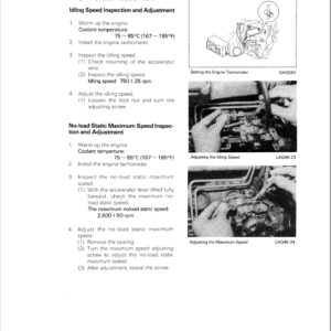 Toyota SDK10 Skid Steer Loader Repair Manual - Image 3