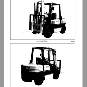 Toyota 5FG33, 5FG35, 5FG40, 5FG45 Forklift Service Repair Manual - Image 3