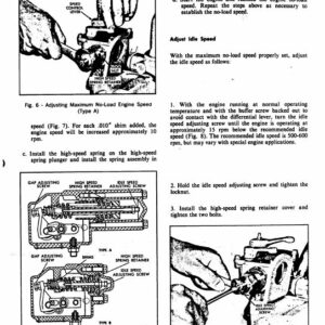 Timberjack 520 Series Skidders Service Repair Manual - Image 3