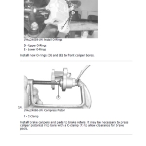 John Deere XUV855D S4 Gator Utility Vehicle Service Repair Manual (TM121619) (Serial No. 010001-) - Image 4