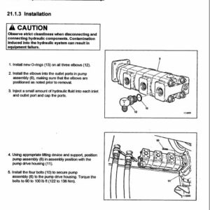 Peerless 2170B, 2770 Loader Service Repair Manual (CB1066-CE1313, 961314 and Up) - Image 4