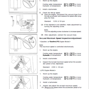 Toyota 6FGU33, 6FGU35, 6FGU40, 6FGU45, 6FGAU50 Forklift Repair Manual - Image 4