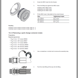 Toyota RRE 140 - RRE 250 (H,HC,HCC,HE,HECC) Reach Truck Series Repair Manual - Image 4