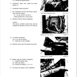 Toyota 5FD10, 5FD14, 5FD15, 5FD18, 5FD20 Forklift Service Repair Manual - Image 4